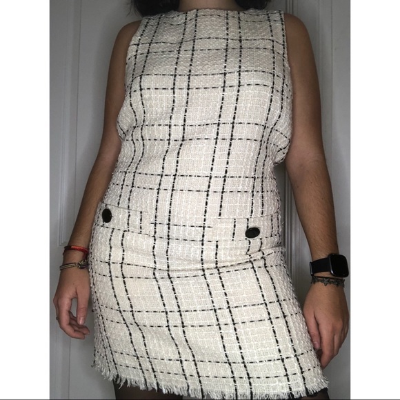 Forever 21 - Blush pink tweed dress - Picture 1 of 2